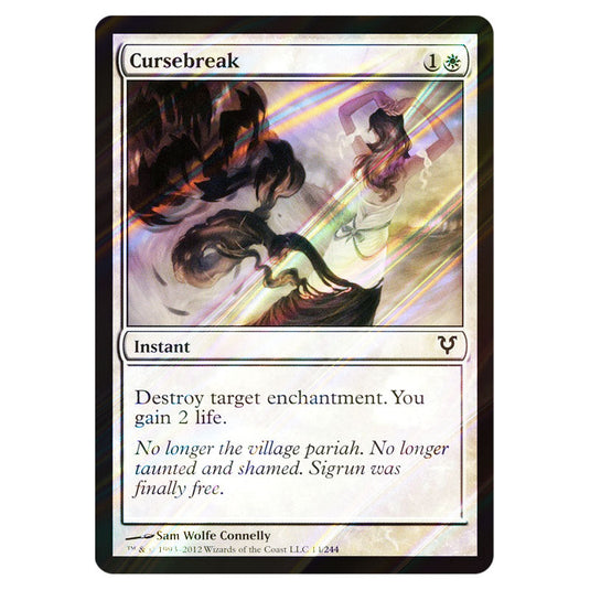 Cursebreak 0014 card from the Magic The Gathering set Avacyn Restored