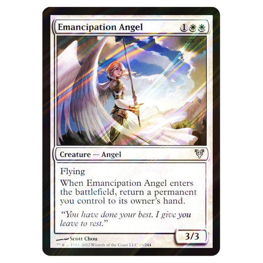 Emancipation Angel 0019 card from the Magic The Gathering set Avacyn Restored