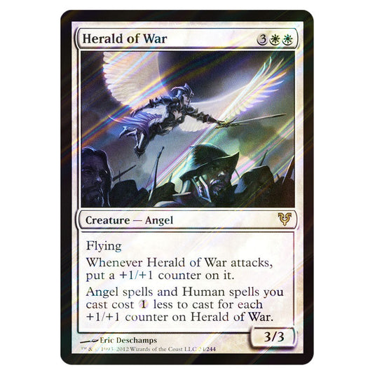 Herald of War 0024 card from the Magic The Gathering set Avacyn Restored