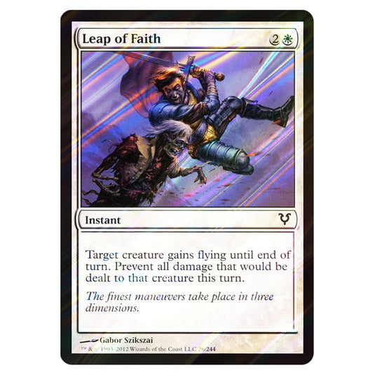 Leap of Faith 0026 card from the Magic The Gathering set Avacyn Restored