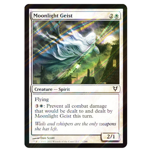 Moonlight Geist 0029 card from the Magic The Gathering set Avacyn Restored