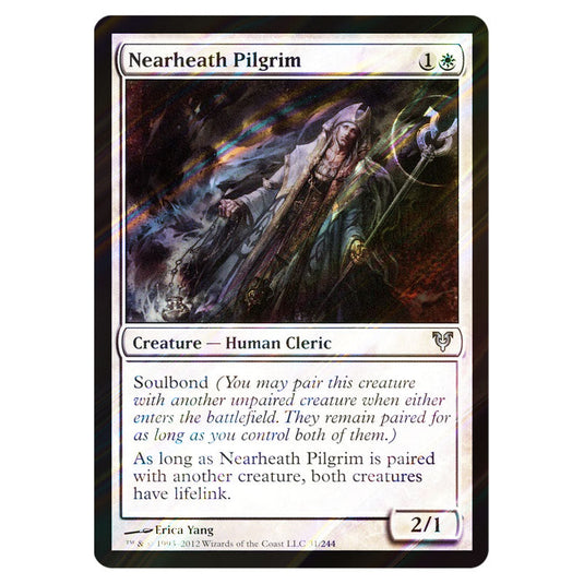 Nearheath Pilgrim 0031 card from the Magic The Gathering set Avacyn Restored