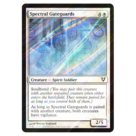 Spectral Gateguards 0037 card from the Magic The Gathering set Avacyn Restored