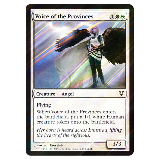 Voice of the Provinces 0040 card from the Magic The Gathering set Avacyn Restored