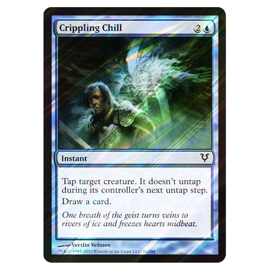 Crippling Chill 0046 card from the Magic The Gathering set Avacyn Restored