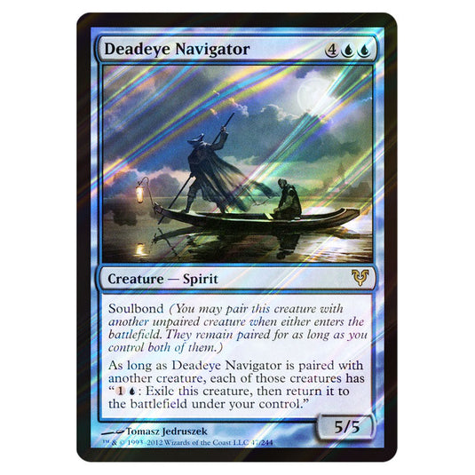 Deadeye Navigator 0047 card from the Magic The Gathering set Avacyn Restored