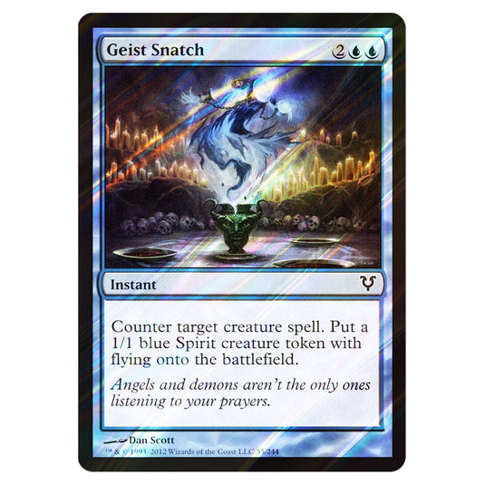 Geist Snatch 0055 card from the Magic The Gathering set Avacyn Restored