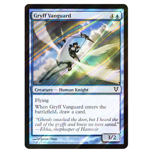 Gryff Vanguard 0059 card from the Magic The Gathering set Avacyn Restored