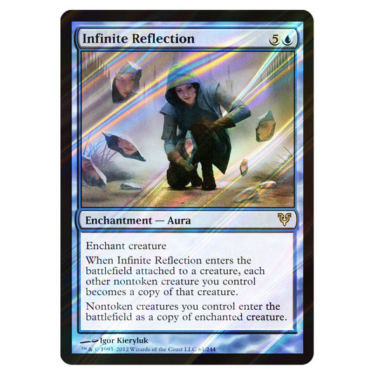 Infinite Reflection 0061 card from the Magic The Gathering set Avacyn Restored