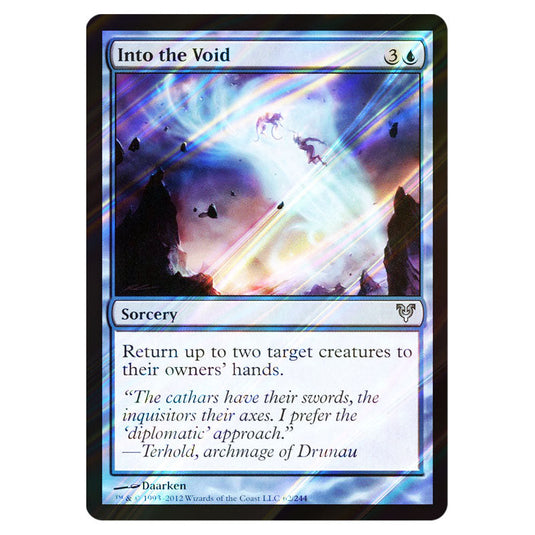 Into the Void 0062 card from the Magic The Gathering set Avacyn Restored