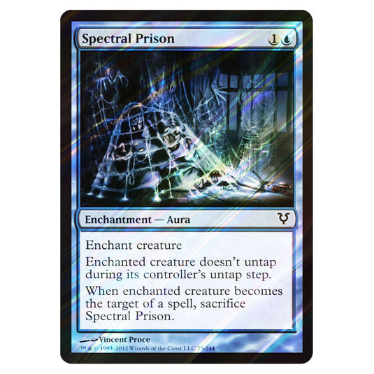 Spectral Prison 0075 card from the Magic The Gathering set Avacyn Restored