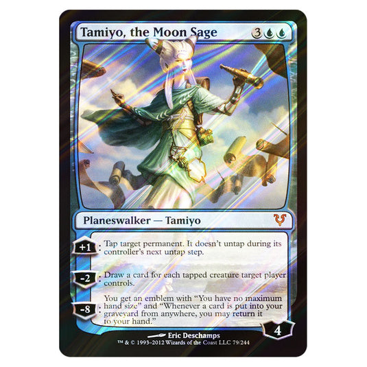 Tamiyo, the Moon Sage 0079 card from the Magic The Gathering set Avacyn Restored