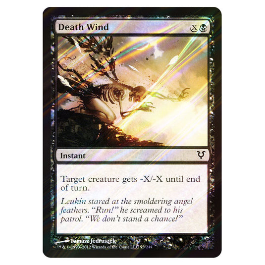 Death Wind 0093 card from the Magic The Gathering set Avacyn Restored