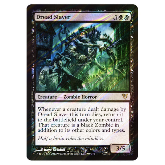 Dread Slaver 0098 card from the Magic The Gathering set Avacyn Restored