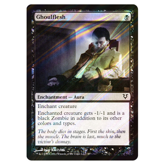 Ghoulflesh 0103 card from the Magic The Gathering set Avacyn Restored