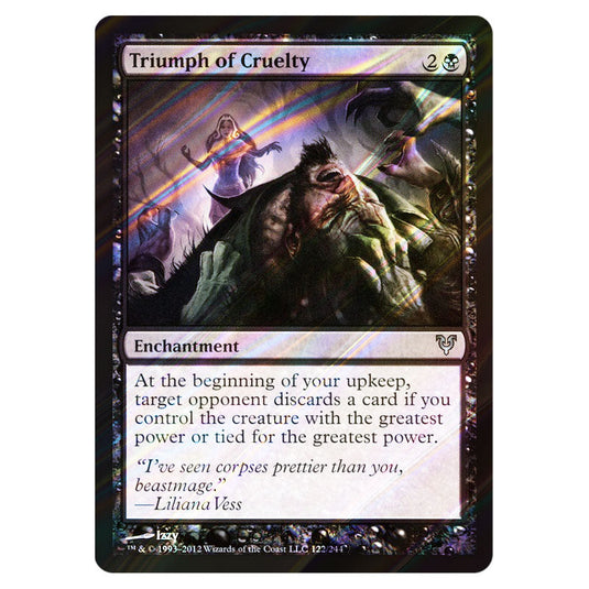 Triumph of Cruelty 0122 card from the Magic The Gathering set Avacyn Restored