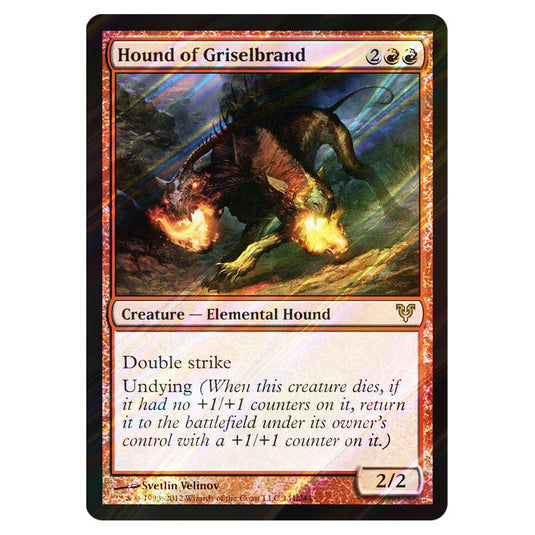 Hound of Griselbrand 0141 card from the Magic The Gathering set Avacyn Restored