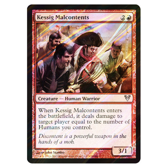 Kessig Malcontents 0142 card from the Magic The Gathering set Avacyn Restored