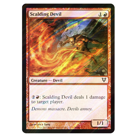 Scalding Devil 0155 card from the Magic The Gathering set Avacyn Restored