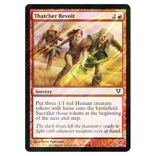 Thatcher Revolt 0158 card from the Magic The Gathering set Avacyn Restored