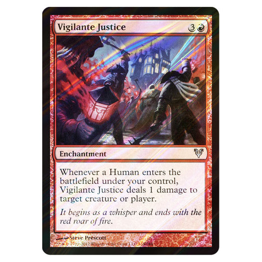 Vigilante Justice 0165 card from the Magic The Gathering set Avacyn Restored