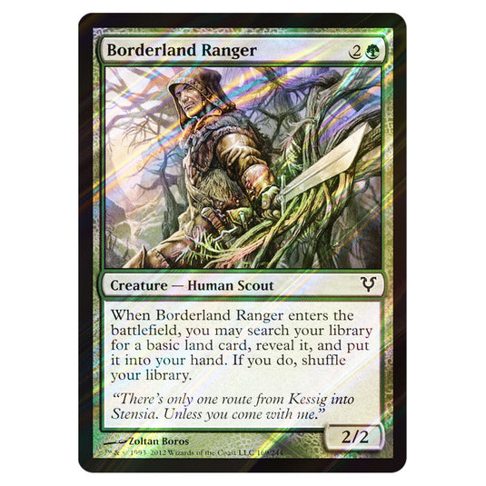 Borderland Ranger 0169 card from the Magic The Gathering set Avacyn Restored