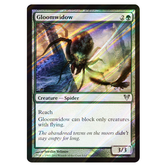 Gloomwidow 0180 card from the Magic The Gathering set Avacyn Restored