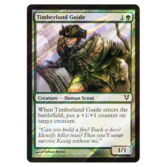 Timberland Guide 0197 card from the Magic The Gathering set Avacyn Restored