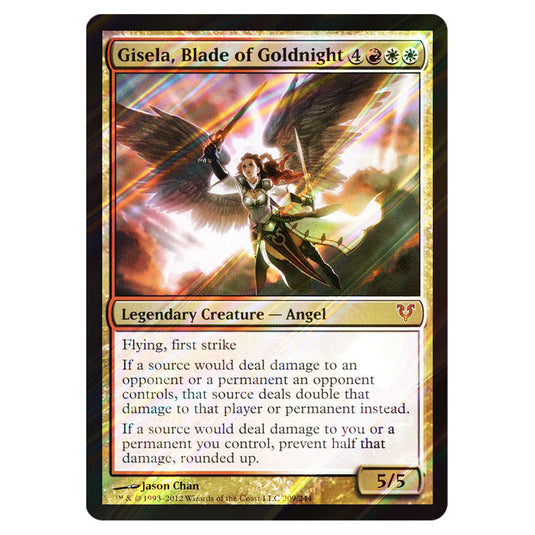 Gisela, Blade of Goldnight 0209 card from the Magic The Gathering set Avacyn Restored