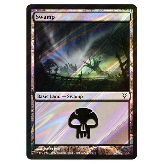 Swamp 0236 card from the Magic The Gathering set Avacyn Restored