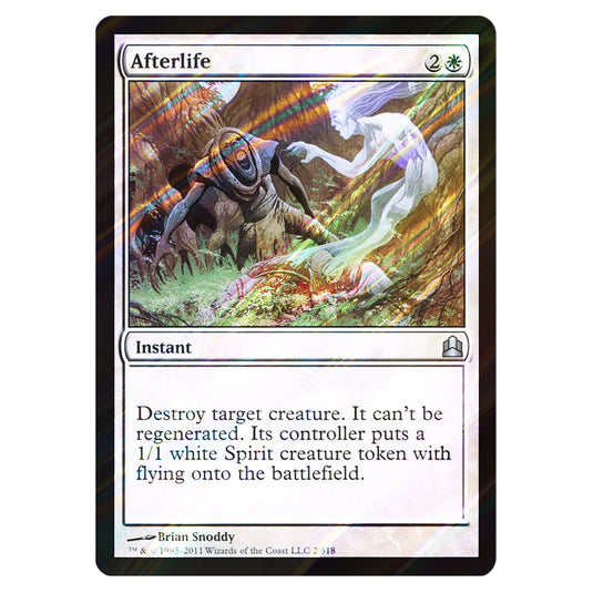 Afterlife 2 card from the Magic The Gathering set Commander 2011