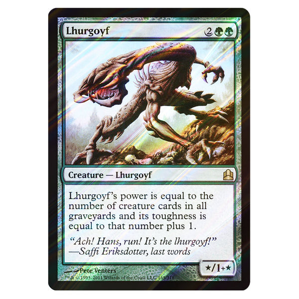 Magic The Gathering - Commander 2011 - Lhurgoyf