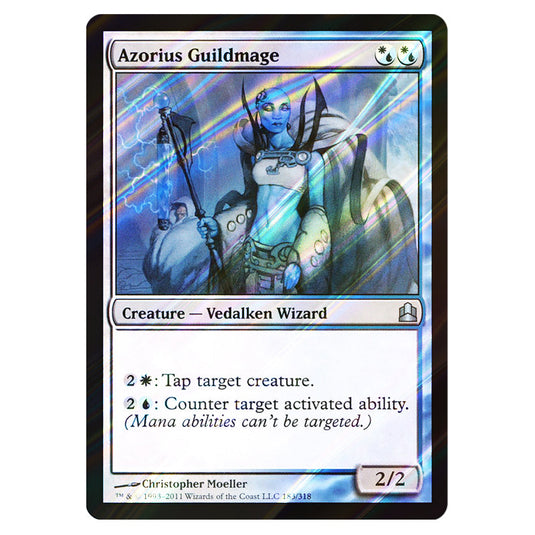 Azorius Guildmage 183 card from the Magic The Gathering set Commander 2011