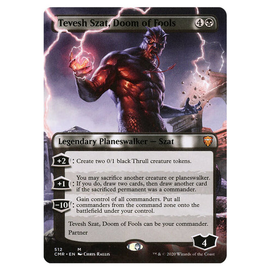 Tevesh Szat, Doom of Fools 512 card from the Magic The Gathering set Commander Legends