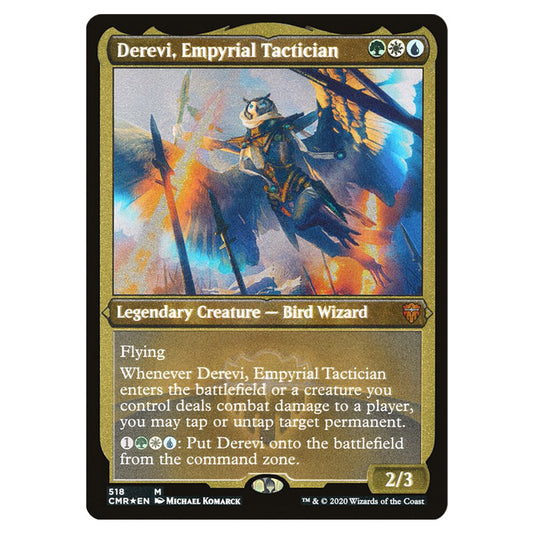 Derevi, Empyrial Tactician 518 card from the Magic The Gathering set Commander Legends