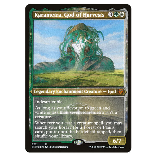 Karametra, God of Harvests 522 card from the Magic The Gathering set Commander Legends