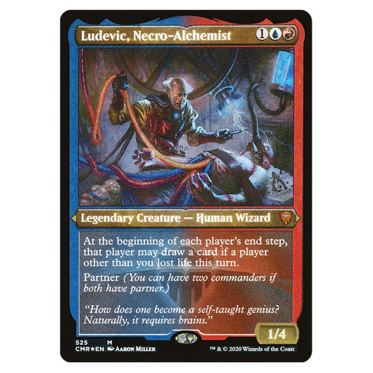 Ludevic, Necro-Alchemist 525 card from the Magic The Gathering set Commander Legends