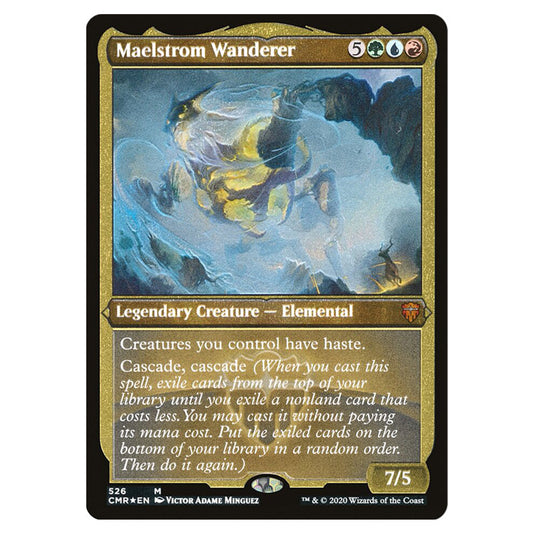 Maelstrom Wanderer 526 card from the Magic The Gathering set Commander Legends