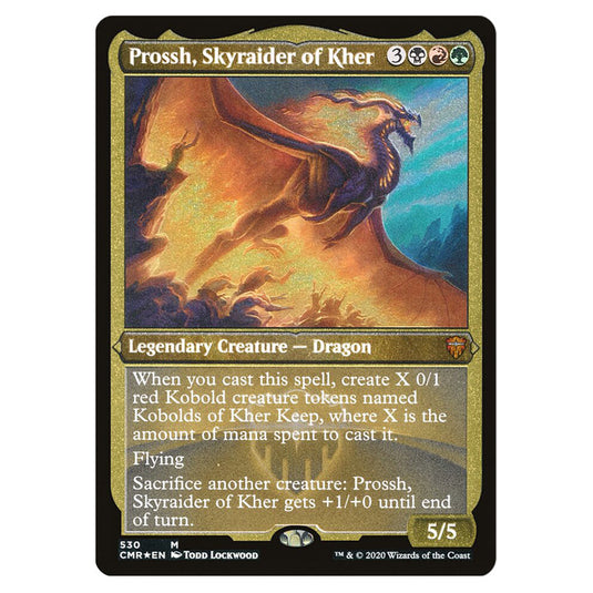Prossh, Skyraider of Kher 530 card from the Magic The Gathering set Commander Legends
