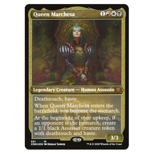 Queen Marchesa 531 card from the Magic The Gathering set Commander Legends