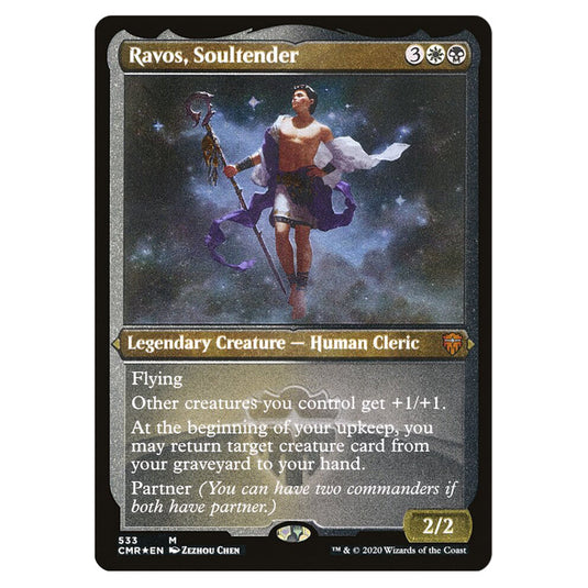 Ravos, Soultender 533 card from the Magic The Gathering set Commander Legends