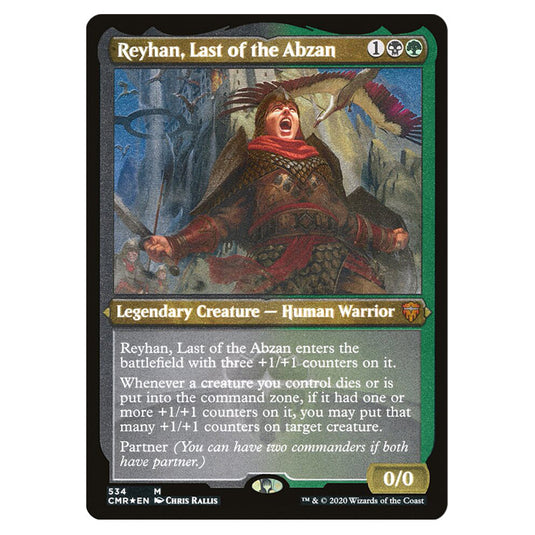 Reyhan, Last of the Abzan 534 card from the Magic The Gathering set Commander Legends