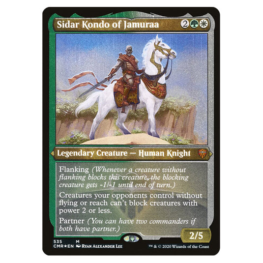 Sidar Kondo of Jamuraa 535 card from the Magic The Gathering set Commander Legends