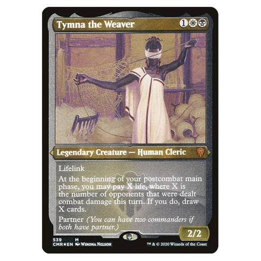 Tymna the Weaver 539 card from the Magic The Gathering set Commander Legends