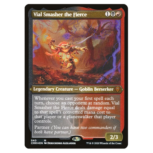 Vial Smasher the Fierce 540 card from the Magic The Gathering set Commander Legends