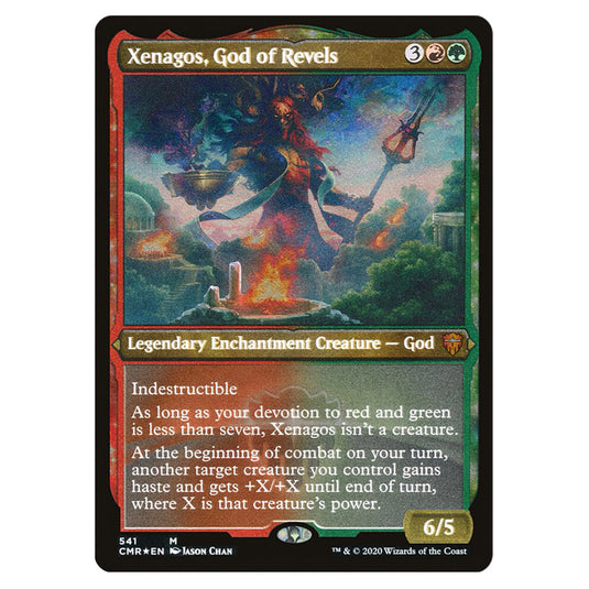 Xenagos, God of Revels 541 card from the Magic The Gathering set Commander Legends