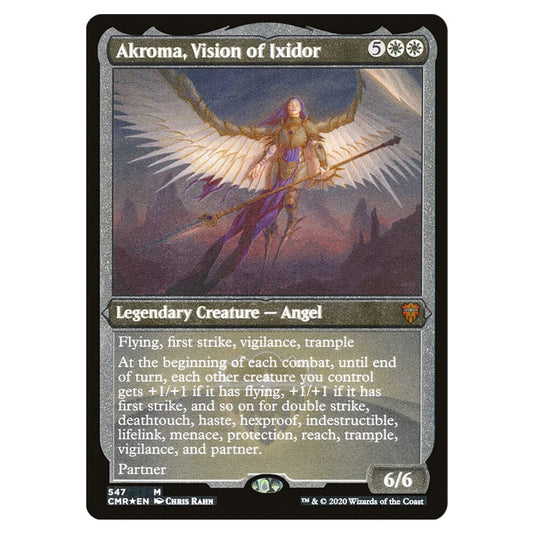 Akroma, Vision of Ixidor 547 card from the Magic The Gathering set Commander Legends