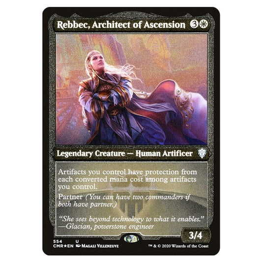 Rebbec, Architect of Ascension 554 card from the Magic The Gathering set Commander Legends
