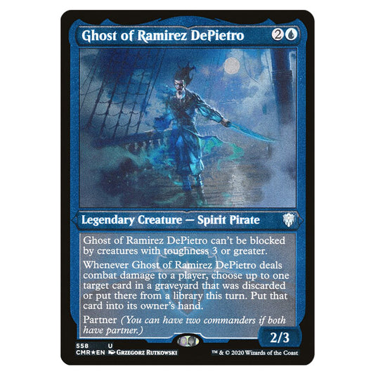 Ghost of Ramirez DePietro 558 card from the Magic The Gathering set Commander Legends