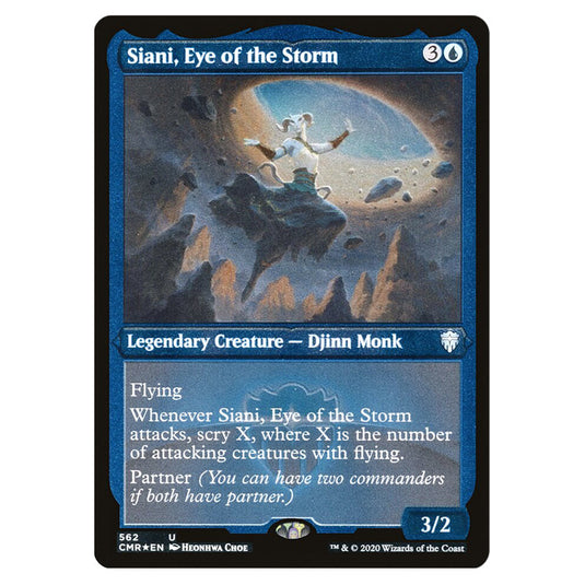 Siani, Eye of the Storm 562 card from the Magic The Gathering set Commander Legends
